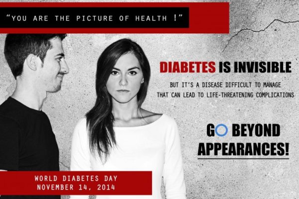Diabetes is invisible